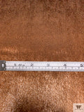 Metallic Panné Velvet - Brown