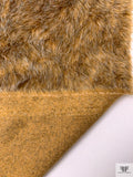 Fox Faux Fur - Golden Brown