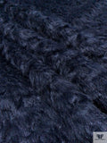 Astrakhan Faux Fur - Navy