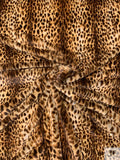 Plush Leopard Faux Fur - Browns