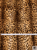 Plush Leopard Faux Fur - Browns