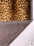 Plush Leopard Faux Fur - Browns