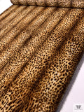 Plush Leopard Faux Fur - Browns