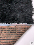 Tibetan Lamb Faux Fur - Black