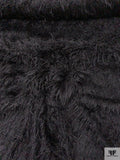 Mongolian Lamb Faux Fur - Black