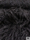 Mongolian Lamb Faux Fur - Black