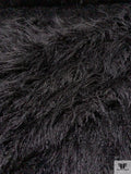 Mongolian Lamb Faux Fur - Black
