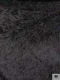 Mongolian Lamb Faux Fur - Black