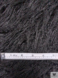 Mongolian Lamb Faux Fur - Black