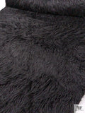 Mongolian Lamb Faux Fur - Black
