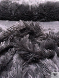 Long Shaggy Faux Fur - Dark Grey