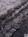 Long Shaggy Faux Fur - Dark Grey