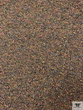 Italian Bouclé-Style Tweed Sweater Knit - Double Latte / Multicolor