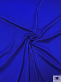 Italian Double Sided Crepe Back Wool with Sheen - Royal Blue