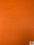 Solid Wool Angora Coating - Pumpkin Orange