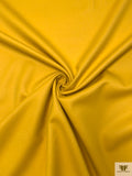 Italian Solid Wool Coating - Mustard Yellow