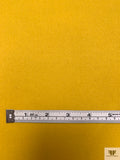 Italian Solid Wool Coating - Mustard Yellow