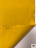 Italian Solid Wool Coating - Mustard Yellow