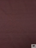 Italian Lustered Bouclé Mohair Coating - Aubergine Brown