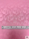 Hazy Jacquard Silk Charmeuse - Pink