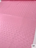 Hazy Jacquard Silk Charmeuse - Pink