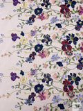 3D Floral Embroidered Tulle - Multicolor