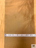 Bold Striped Yarn-Dyed Silk Shantung - Antique Copper Gold