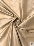 Bold Striped Yarn-Dyed Silk Shantung - Brandon Beige / Shaker Beige