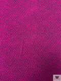 Viper Printed Soft Rayon Jersey Knit - Magenta / Black