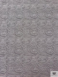 French Double-Scalloped Fine Chantilly Lace - Diamond White