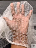 French Fine Net Lace - Diamond White