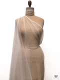 French Fine Net Lace - Diamond White