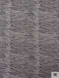 French Single-Scalloped Fine Chantilly Lace - Silk White