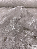 Floral Lightweight Guipure Lace - Light Ivory