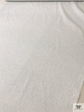 Summer Floral Printed Cotton Poplin - White / Pale Seafoam