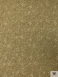 Italian Novelty Burnout Jacquard Linen - Khaki