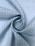 Shadow Gingham Check Linen - Winter Sky Blue