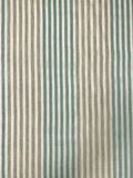 Yarn-Dyed Striped Soft Linen - Tan / Dusty Aqua / Light Ivory
