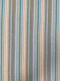 Yarn-Dyed Striped Linen with Lurex Detailing - Multicolor