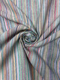Yarn-Dyed Striped Linen - Multicolor