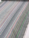Yarn-Dyed Striped Linen - Multicolor