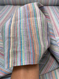 Yarn-Dyed Striped Linen - Multicolor