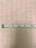 Italian Pinstripe Airy Linen - Pale Blush / Muted Grey