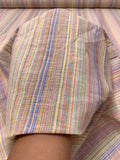 Yarn-Dyed Striped Linen - Multicolor