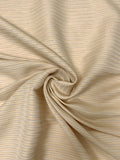 Italian Yarn-Dyed Striped Cotton - Champagne / Butter Yellow