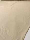 Italian Yarn-Dyed Striped Cotton - Champagne / Butter Yellow