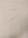 Italian Yarn-Dyed Herringbone Striped Suiting with Bouclé Yarns - Light Beige / Tan / Black