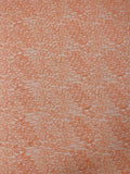 Double-Scalloped Floral Leavers Lace - Peach Orange