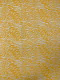 Double-Scalloped Floral Leavers Lace - Cyber Yellow