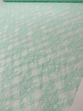 Lattice Floral Lily Lace - Mint